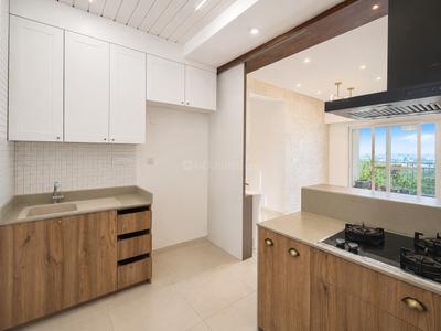 Kitchen Image of 1800 Sq.ft 3 BHK Apartment / Flat for rent in Vaswani Menlo Park, Munnekollal Bengaluru for Rs. 90000