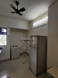 Kitchen Image of 600 Sq.ft 1 BHK Apartment / Flat for rent in Haware Citi, Kasarvadavali Thane for Rs. 21000