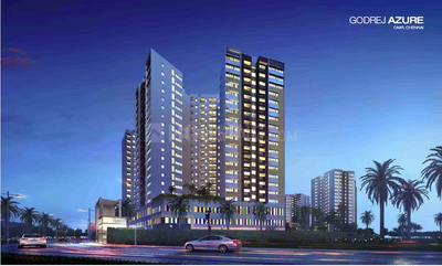Image of 1020 Sq.ft 2 BHK Apartment / Flat for sale in Godrej Azure, Padur, Chennai for Rs. 7800000