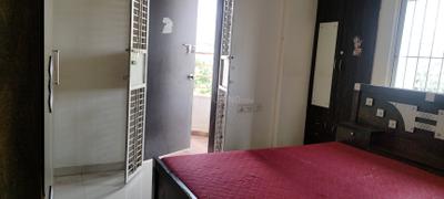 Bedroom Image of 618 Sq.ft 1 BHK Apartment / Flat for rent in JD Green Paradise, Lohegaon Pune for Rs. 19000