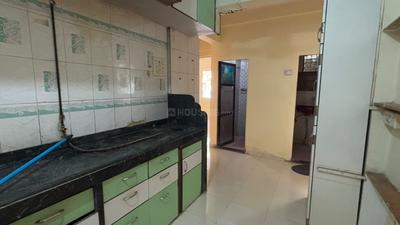 Kitchen Image of 1000 Sq.ft 2 BHK Apartment / Flat for rent in Airoli Navi Mumbai for Rs. 32000