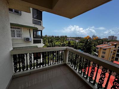 Balcony Image of 1500 Sq.ft 3 BHK Apartment / Flat for rent in Panjim Goa for Rs. 70000