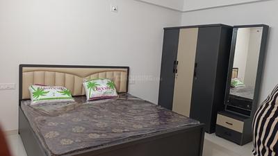 Bedroom Image of 1965 Sq.ft 3 BHK Apartment / Flat for rent in Shree Sharanam Sky, Sargasan Gandhinagar for Rs. 28000
