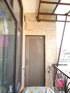 Bedroom Two Image of 810 Sq.ft 2 BHK Builder Floor for rent in RWA DA Block Hari Nagar, Tilak Nagar New Delhi for Rs. 15000