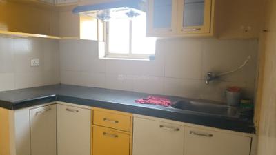 Kitchen Image of 895 Sq.ft 3 BHK Apartment / Flat for rent in Srijan Greenfield City, Maheshtala Kolkata for Rs. 13000