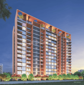 Image of 1150 Sq.ft 3 BHK Apartment / Flat for sale in Wadhwani Om Mangalam Disha, Kiwale, Pune for Rs. 8900000