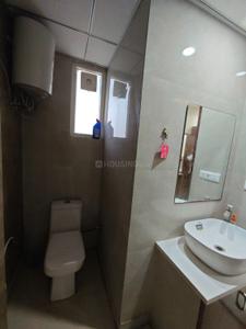 Bathroom Image of 450 Sq.ft 1 RK Builder Floor for rent in Sector 122 Noida for Rs. 20000