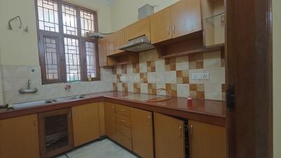 Kitchen Image of 800 Sq.ft 1 BHK Builder Floor for rent in Sector 40 Gurgaon for Rs. 23500