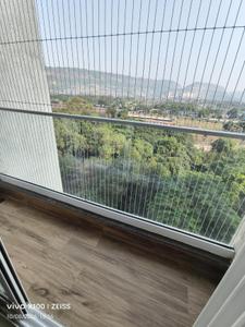 Balcony Image of 900 Sq.ft 2 BHK Apartment / Flat for rent in Ashar Arize, Kalwa Thane for Rs. 40000