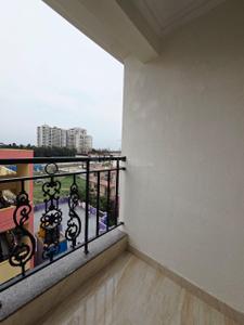 Balcony Image of 600 Sq.ft 1 BHK Apartment / Flat for rent in Bilekahalli Bengaluru for Rs. 25999
