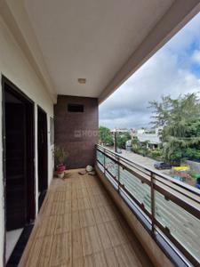 Balcony Image of 550 Sq.ft 1 BHK Builder Floor for rent in Greater Brajeshwari Indore for Rs. 12000
