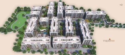 Image of 1086 Sq.ft 2 BHK Apartment / Flat for sale in Radhika Infraestate RIPL Maple Tree, Gandhinagar, Bhopal for Rs. 3800000