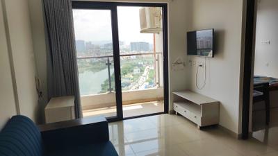 Living Room Image of 350 Sq.ft 1 BHK Apartment / Flat for rent in Duville Riverdale Suites, Kharadi Pune for Rs. 33000