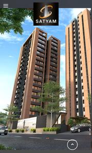 Image of 2705 Sq.ft 4 BHK Apartment / Flat for sale in Satyam Skyline II, Naranpura, Ahmedabad for Rs. 16100000