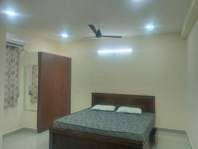 Bedroom Image of 700 Sq.ft 1 BHK Apartment / Flat for rent in Madhapur Hyderabad for Rs. 30000