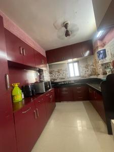 Kitchen Image of 1600 Sq.ft 3 BHK Apartment / Flat for sale in Dwarkesh Apartment, Bodakdev Ahmedabad for Rs. 7500000