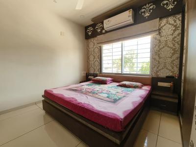 Bedroom Image of 1500 Sq.ft 3 BHK Apartment / Flat for rent in New Alkapuri Vadodara for Rs. 32000