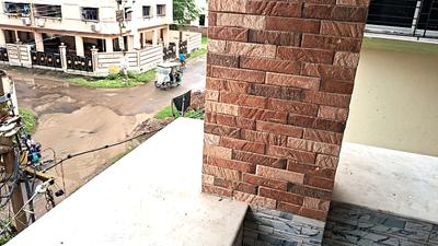Balcony Image of 790 Sq.ft 2 BHK Apartment / Flat for sale in Nayabad Kolkata for Rs. 3510055