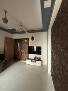 Hall Image of 650 Sq.ft 1 BHK Apartment / Flat for rent in Dynamic Crest Phase I Rimo Everest, Khidkali Thane for Rs. 22000