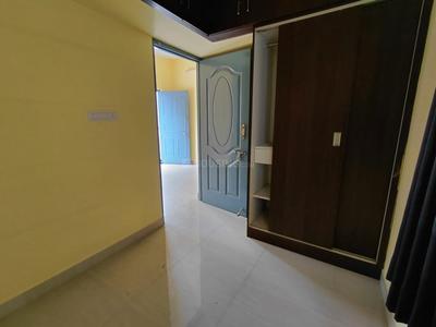 Bedroom Image of 450 Sq.ft 1 BHK Builder Floor for rent in Domlur Layout Bengaluru for Rs. 20000