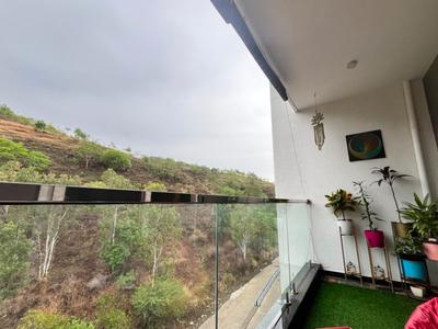 Balcony Image of 844 Sq.ft 2 BHK Apartment / Flat for rent in Baner Pune for Rs. 35000