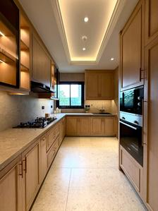 Kitchen Image of 2500 Sq.ft 4 BHK Apartment / Flat for sale in Sobha Brooklyn Towers Townpark, Yadavanahalli Bengaluru for Rs. 29000000