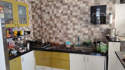 Kitchen Image of 920 Sq.ft 2 BHK Apartment / Flat for sale in Kesnand Pune for Rs. 5200000