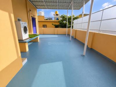 Balcony Image of 450 Sq.ft 1 BHK Independent House for rent in Sanjaynagar Bengaluru for Rs. 45000