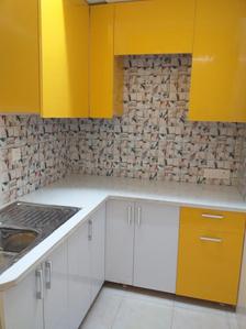 Kitchen Image of 460 Sq.ft 1 BHK Apartment / Flat for sale in Viridian The Longevity Project At Plaza 106, Sector 106 Gurgaon for Rs. 6500000