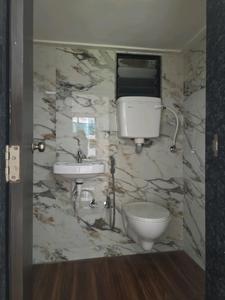 Common Bathroom One Image of 660 Sq.ft 1 BHK Apartment / Flat for sale in RNA NG Platinum City, Vasai East Vasai for Rs. 3551000