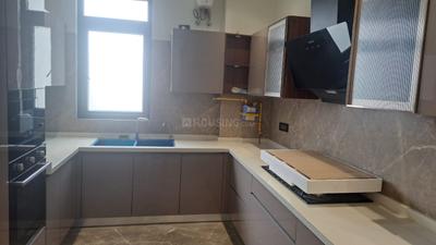 Kitchen Image of 4500 Sq.ft 4 BHK Builder Floor for rent in New Friends Colony New Delhi for Rs. 243000