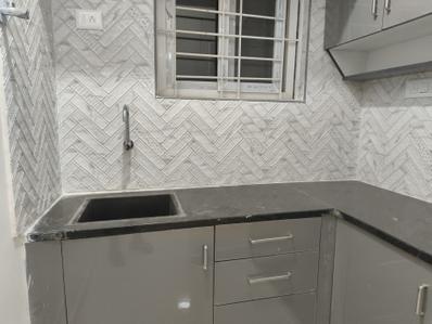 Kitchen Image of 516 Sq.ft 1 BHK Builder Floor for rent in Bommanahalli Bengaluru for Rs. 22000