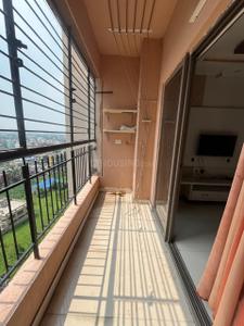Balcony Image of 1025 Sq.ft 2 BHK Apartment / Flat for rent in Siddha Happyville , Rajarhat Kolkata for Rs. 18999