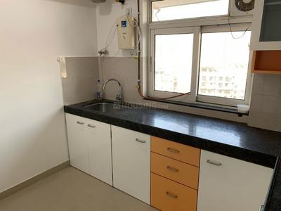 Kitchen Image of 1320 Sq.ft 3 BHK Apartment / Flat for rent in Rustomjee Azziano, Thane West Thane for Rs. 68000