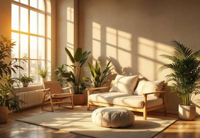 Living Room Image of 387 Sq.ft 1 BHK Apartment / Flat for sale in Industrial City Dubai for Rs. 15851637