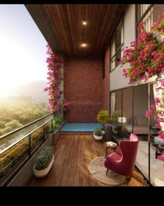 Balcony Image of 3980 Sq.ft 4 BHK Apartment / Flat for sale in Randesan Gandhinagar for Rs. 21000000