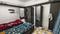 Bedroom Image of KESARINANDAN  BOYS PG in Katargam, Surat