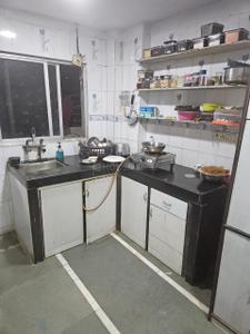 Kitchen Image of 310 Sq.ft 1 RK Independent House for rent in Andheri East Mumbai for Rs. 14999