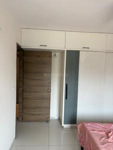Bedroom Image of 1300 Sq.ft 3 BHK Apartment / Flat for rent in Shivalik Green View, Shantigram Ahmedabad for Rs. 80000