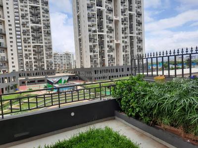 Balcony Image of 650 Sq.ft 1 BHK Apartment / Flat for rent in Godrej Infinity, Mundhwa Pune for Rs. 30000