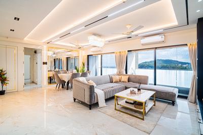 Living Room Image of 1980 Sq.ft 3 BHK Apartment / Flat for sale in Kanakia Silicon Valley, Powai Mumbai for Rs. 68100000