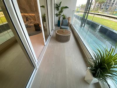 Balcony Image of 3503 Sq.ft 4 BHK Apartment / Flat for sale in Raheja Atlantis 1, Juinagar Navi Mumbai for Rs. 75000000
