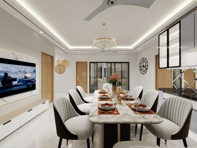 Hall Image of 2700 Sq.ft 4 BHK Apartment / Flat for rent in Pranami Madgul Habitat, Gandhi Nagar Ranchi for Rs. 80000