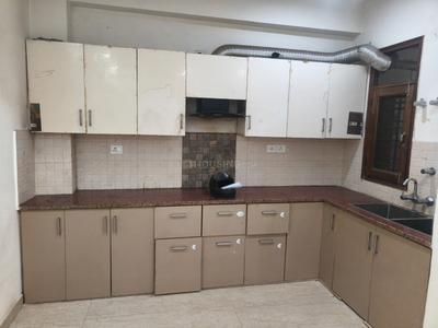 Kitchen Image of 1100 Sq.ft 2 BHK Builder Floor for rent in Sector 14 Gurgaon for Rs. 31000