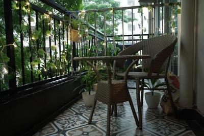 Balcony Image of 540 Sq.ft 1 RK Builder Floor for rent in Sector 53 Gurgaon for Rs. 55000