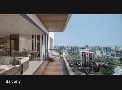 Balcony Image of 1037 Sq.ft 2 BHK Apartment / Flat for sale in DGS Sheetal Sky, Andheri West Mumbai for Rs. 28600000