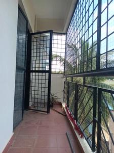 Bedroom One Image of 1500 Sq.ft 3 BHK Apartment / Flat for rent in Hebbal Bengaluru for Rs. 32000