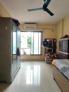 Bedroom Image of 900 Sq.ft 2 BHK Apartment / Flat for rent in Mangala Mayurs Nature Glory, Kalwa Thane for Rs. 35000
