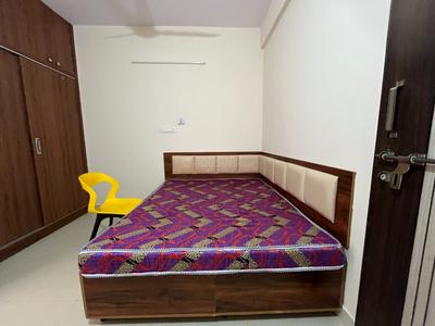 Bedroom Image of 600 Sq.ft 1 BHK Builder Floor for rent in Munnekollal Bengaluru for Rs. 25000