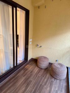 Balcony Image of 1000 Sq.ft 2 BHK Apartment / Flat for rent in Panjim Goa for Rs. 80000